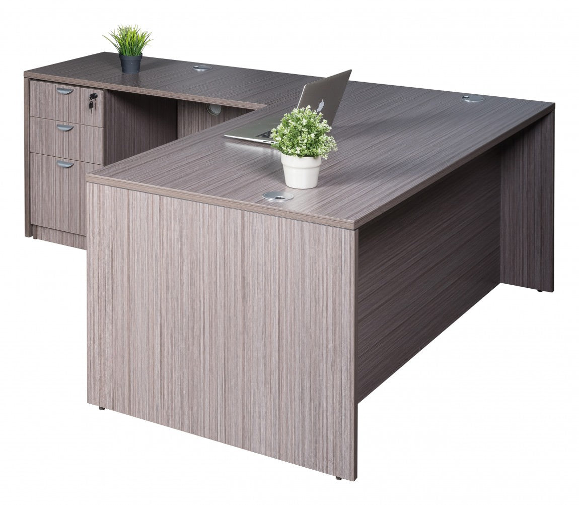 ኦፊስ ዴስክና ድሮወር - Office Desk with Drawers